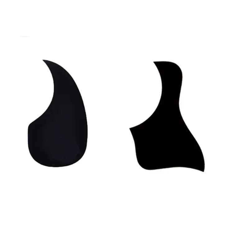 Plain Black Pickguard for Acoustic Guitar Guitar Pickguard Factorypearl Pickguard
