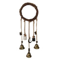 2023 Witches Bells Protect Door Handle Hooks Wika Wind Chimes Metal Casting Bohemian Family Room Decoration