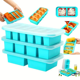 2 4 6 10 Cavities Square Silicone Candy Molds Mini Silicone Mold for Hard Candy Chocolate Gummy Caramel Ganache Ice Cubes