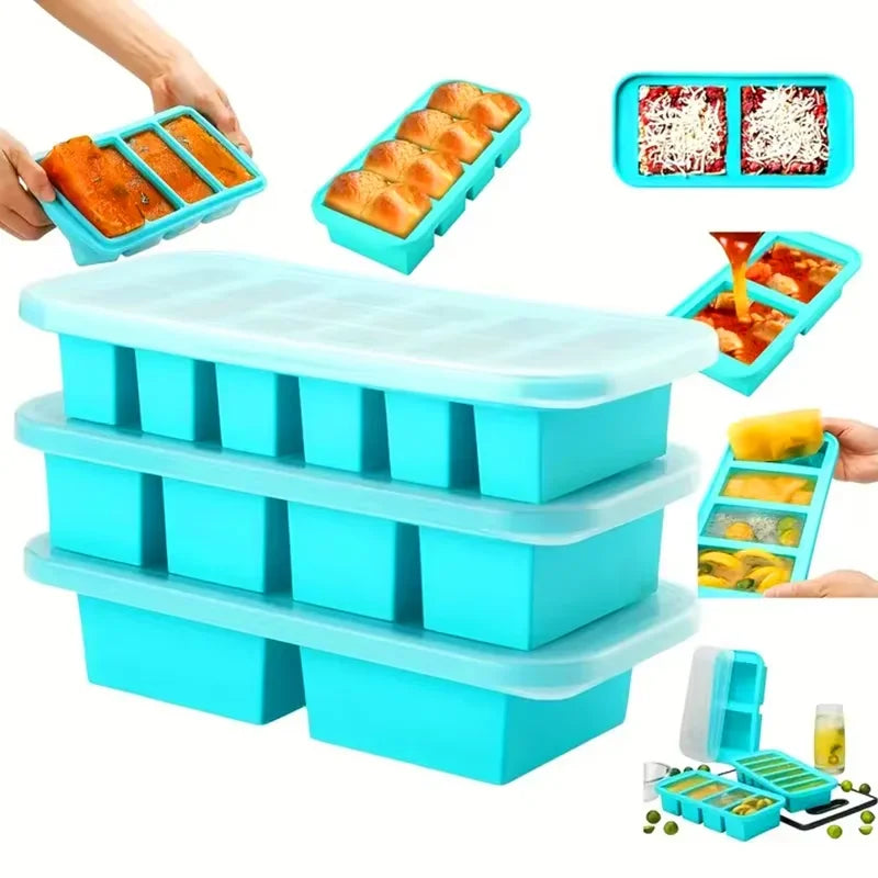2 4 6 10 Cavities Square Silicone Candy Molds Mini Silicone Mold for Hard Candy Chocolate Gummy Caramel Ganache Ice Cubes