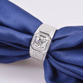 Top Sell Men Jewelry 925 Silver 1 Carat Moissanite Ring
