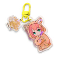 Custom Charms Printing Supplier Anime Bag Accessories Photocard Custom Art Custom Keychain Figure Acrylic Keyring