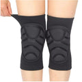 Compression Anti-Collision Protector Knitted Knee Brace Thick Sponge Cushion Honeycomb Volleyball Knee Pads Sponge Knee Sleeves