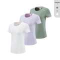 Athletic Gym Shirts Women Quick Dry Active Wear Workout T Shirt Summer Running Sport Shirt