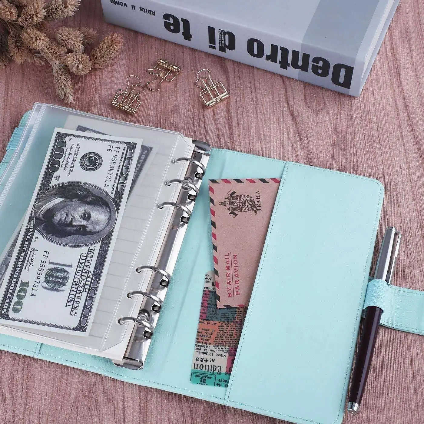 Custom Logo Kraft Paper Notebook A4 Car Line Book B5 Student Notes PU Leather Savings Organizer Diary Book