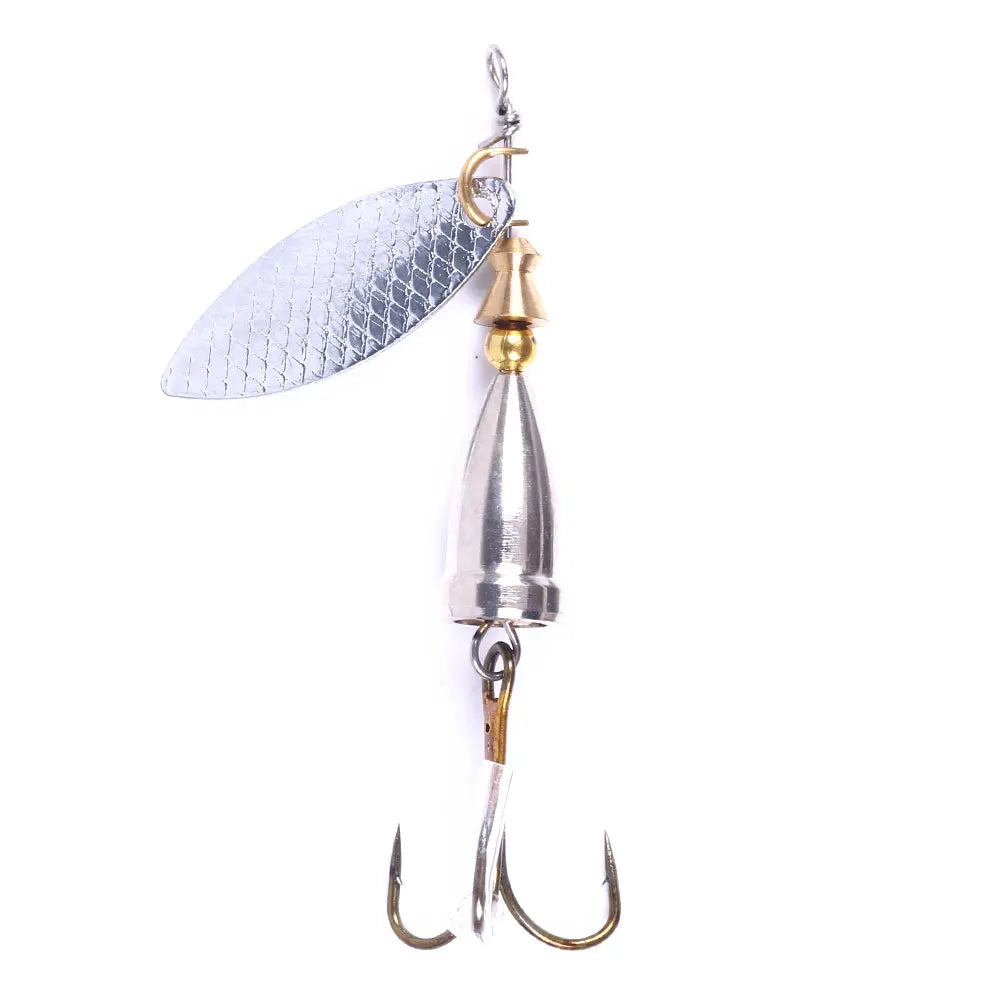 Wholesale SP129 6.7cm 6g Artificial Metal Spinner Bait Spoon Fishing Lure