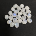 HQ GEMS Custom White Moonstone Round Oval Cabochon 100% Natural Original Moonstone Price Per Carat