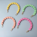 Deepeel L1-39 45/87cm Handbag Accessories Purse Resin Handle Candy Color Chains Acrylic Heart Shape Bag Chain