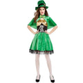 Saint Patricks Day Adult Leprechaun Costume Women SPDG-007