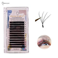 7-15mm Double Tips W Lash Eyelash Extensions with 8D Lashes Premium Quality for Glamorous Look