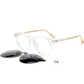Magnetic Clips Quality Polarized Clip on Sunglasses Clip-On Sun Glasses Fashion Acetate Frames Glasses Sunglasses Custom Logo