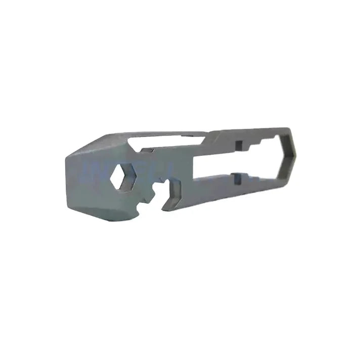 Titanium Alloy CNC Machined Wire EDM Capable Corrosion Resistant Pry Bar EDC Multi-Function Wrench Pocket Tool with Clip