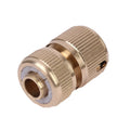 Brass 1/2'' Agriculture Lawn Washing Irrigation Hose Repair Quick Connector Adapter Fitting Extension Tool