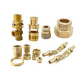 Customized Brass Turning Parts C3600 H59 Adapters Female to Male Brass Parts Manufacture