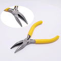 Hot Selling Hardware Diy Grade 5-inch Mini Pliers with 45 Steel Pointed Nose Mini Pliers for Wire Cutting Small Pliers