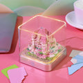 Architect Series Tear off Calendar Memo Block Modern Office Decor with Laser-Cut Geometric Patterns Building Model