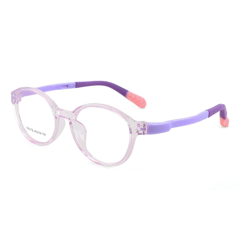 Colorful Stylish Trendy Optical Eyeglasses Frames 2024 Fashion Design TR Kids Eyewear