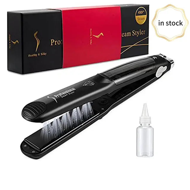 Beauty Salon Dry Wet Dual Purpose Professional Fast Straightener Hair Salon Special Ceramic Straightener Flat Iron