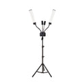 Double Arm Light Eyelash Light Makeup Beauty Lash Lamp Dimmable LED Video Light with Phone Holder for Salon