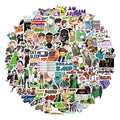 100Pcs Spot Game Trend Graffiti DreamSmp Stickers for Boy Skateboard Luggage Laptop Bottle Cup Logo Stickers Custom