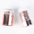 Professional DIY Nail Supplies Set Solid Double-Ended Silicone Nail Stamper Rhinestones Handles Double-Head Metal Band Portable