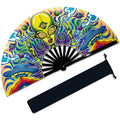 Custom Foldable Plastic Hand Fan Strong Packing Folding Style 'Love'
