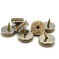 Inserts With Felt Base Felt Sticky Pad Roll Felt Foot Mats Felt Screw Chair Glide for Table Chair Sofa Feet Leg Protection