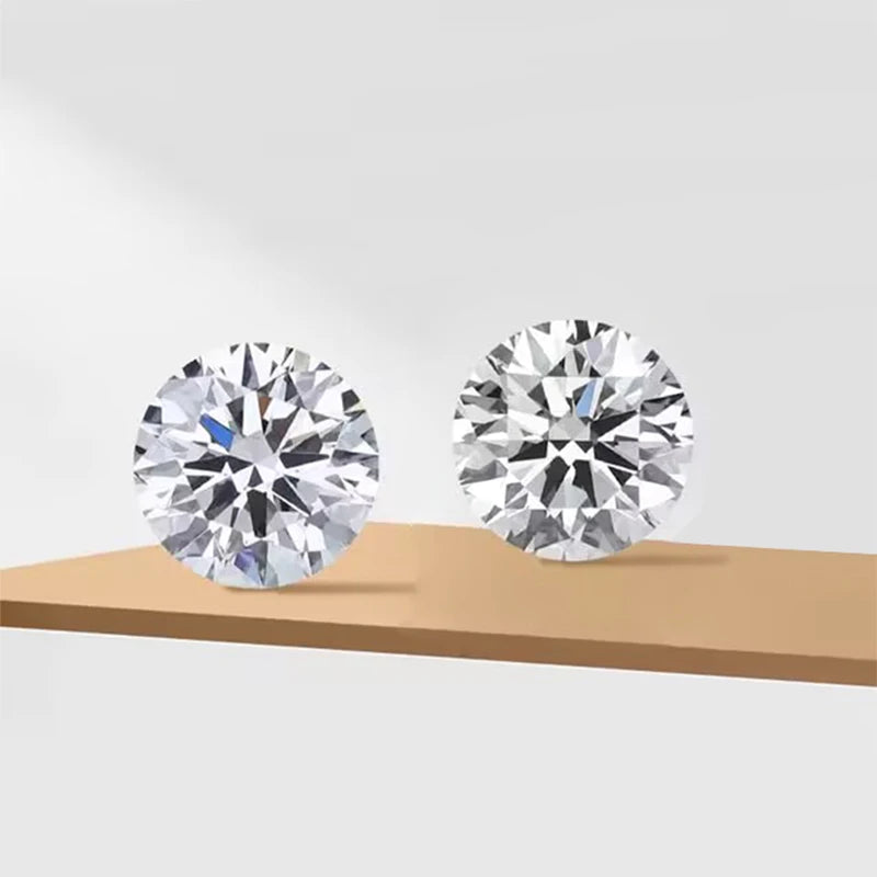 Starsgem Diamond Round Brilliant Cut DEF VVS-VS 4.0mm 0.25ct Size Wholesale Hpht Cvd Lab Grown Loose Diamond