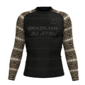 Custom MMA BJJ Gear Snake Pattern Jiu Jitsu Chestpad Manufacturer No Gi Rash Guard