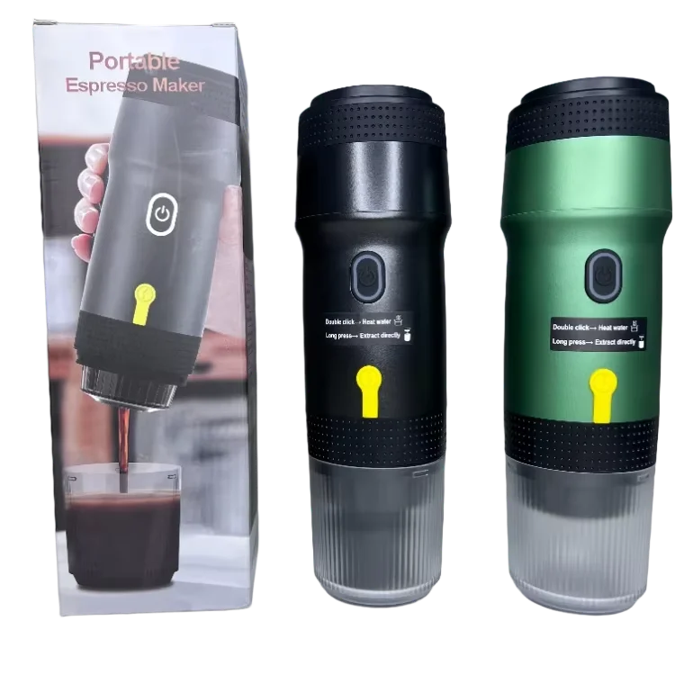 Portable Nano Italian Espresso Maker Touch Screen with Plastic Pods New Zealand Designed and Manufactured