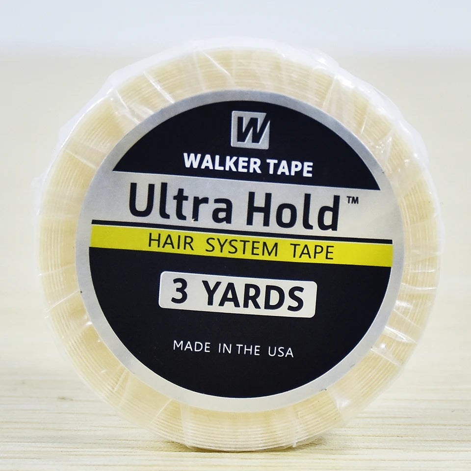 3 Yards White Hair Tape Walker Tape Ultra Hold Tape in Hair Extension