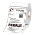 Hot Sell 4x6 Thermal Shipping Label 500pcs 1" Core Ebay Packing Thermal Address Label Strong Adhesive Blank Thermal Label