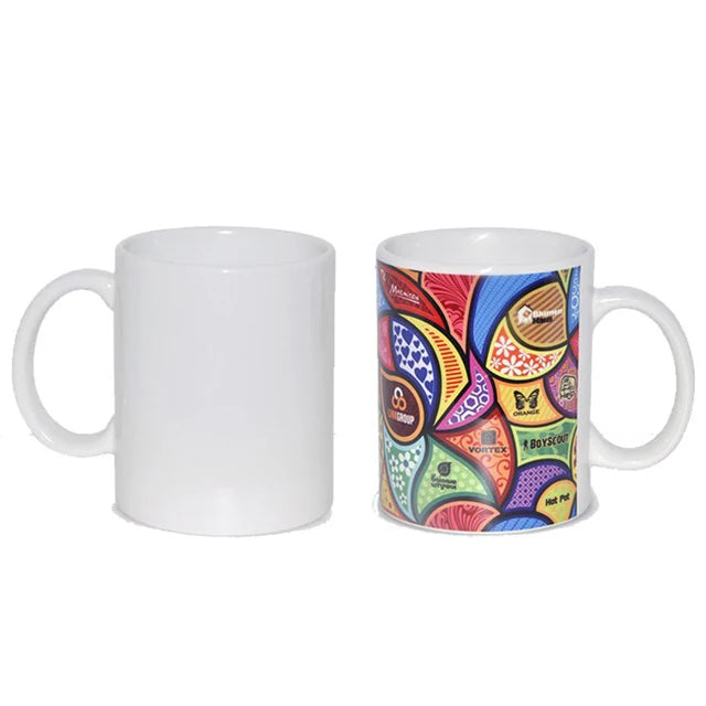 Wholesale AAA Ceramic Mugs Customize 11 oz Blank Sublimation Mug with Your LOGO Photos Pictures Coated Printed Gifts
