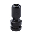 1Pcs 1/2 Inch Square Drive to 1/4 Inch Hex Socket Adapter Converter Chuck Adapter for Impact Air and Electric Wrench