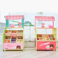 Montessori Educational Toys Boys and Girls Kitchen Simulation Pretend Play & Preschool Selling Fruit and Vegetable Stall