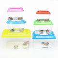Ponz Series with Feeding Window Crystal Pet Home Turtle Home Plastic Pet Home Plastic Fish tank