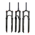 BOLANY MTB Front Suspension Fork 26/27.5/29er RL/LO Quick Release Bike Fork Rebound Adjustment Solo Air for 26/27.5/29er Bicycle
