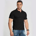 2025 Quick Dry Breathable Anti-pilling Short-sleeved Plus Size Polo Shirt Blank Polo Shirt logo Custom Polo Shirt