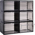 Competitive Price PP Acrylic Eco-Friendly Foldable Stackable Injection Household Shoe Box Storage Rectangle Shape Functional