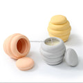 Nicole Handmade Column Candle Jar Container Molds Silicone Resin Mould with Lid Eco-Friendly