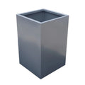 Cheap Outdoor Patio Big Galvanized Steel Flower Pots Garden Park Metal Planter Container Outside Street Large Plant Vase Box