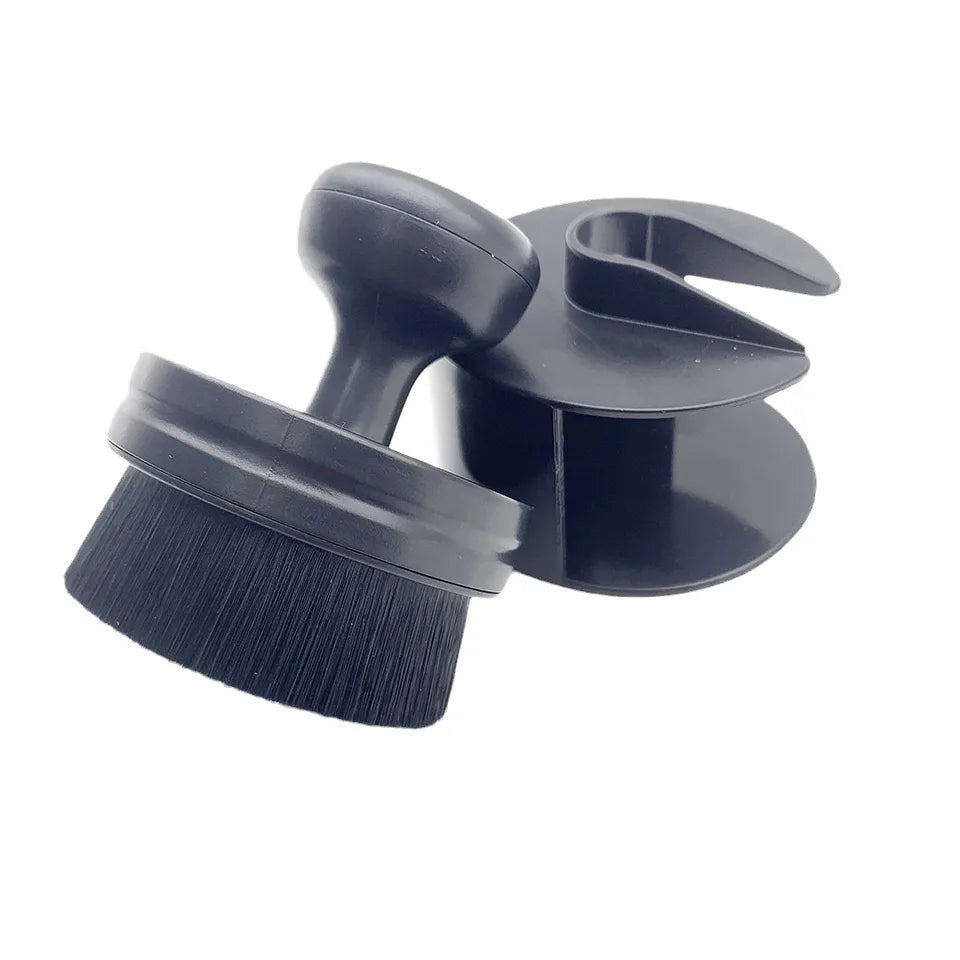 Customized Color and Package Car Tire Dressing Applicator Detailing Brush Car Cleaning