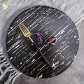 Japanese Korean Style Modern Black Matte Embossed Ceramic Round Flat Pizza Tray Plate Porcelain Stoneware