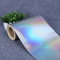 Hot Sale A4 Size Holographic Waterproof Self Adhesive Rainbow Vinyl Sticker for Laser and Inkjet Printer Compatible Cricut MegaBDM