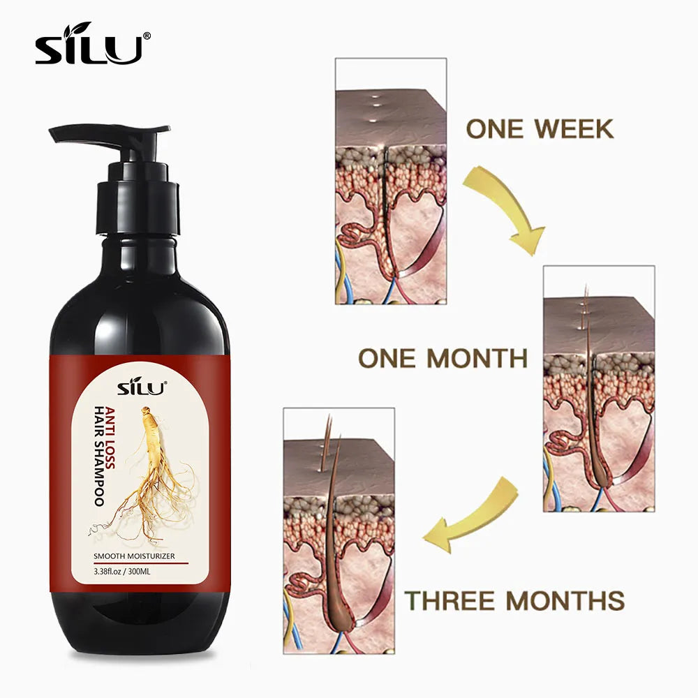 SILU Clarifying shampoo private label mens 2 in 1 shampoo and conditioner