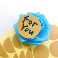 100PCS/lot Vintage Blank Kraft Paper Sealing Sticker for Handmade Products Round Sticker Can Be Writen DIY Note Label