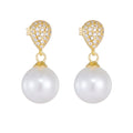 Gorgeous Mother of Pearl Earrings Handcrafted Pearl Jewelry for Women