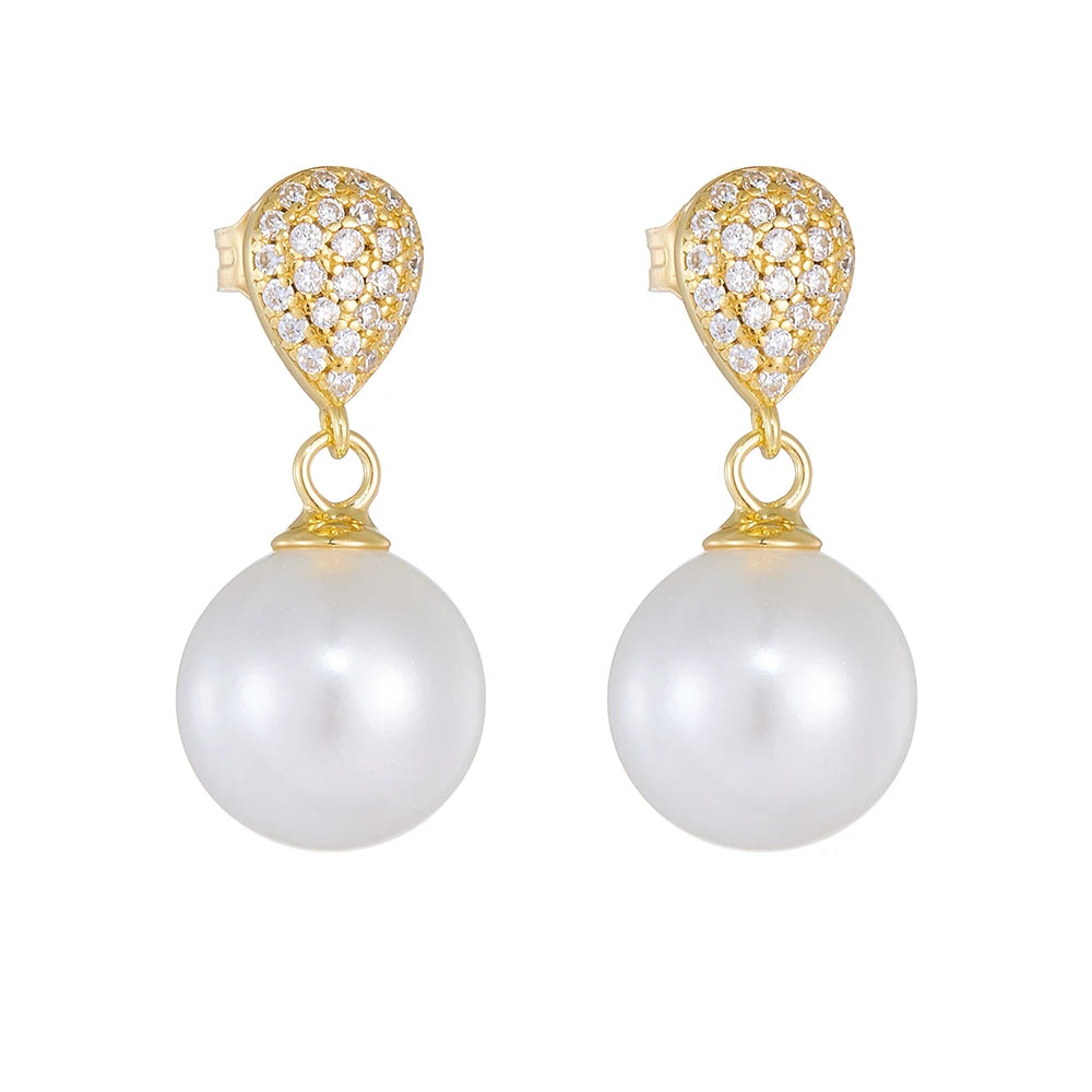 Gorgeous Mother of Pearl Earrings Handcrafted Pearl Jewelry for Women