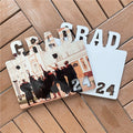 MDFSUB 5mm Grad&2024 Sublimation Photo Frame  Sublimation Graduation Plaques MDF Grad&24 Photo Frame