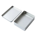 Silver Square Food Grade Metal Mint Egg Roll Cookie Black Coffee Cream Chocolate Bread Chewing Gum Fashion Design Packaging Tin